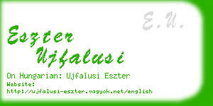 eszter ujfalusi business card